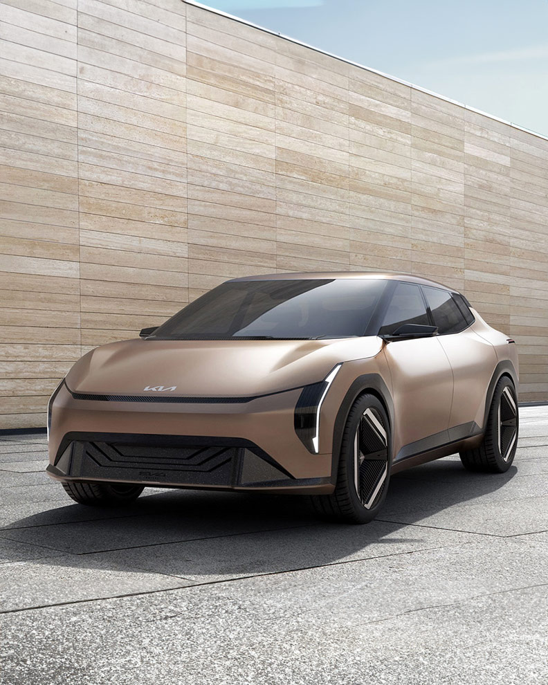 Kia EV4 Concept, Frontansicht, vorne links