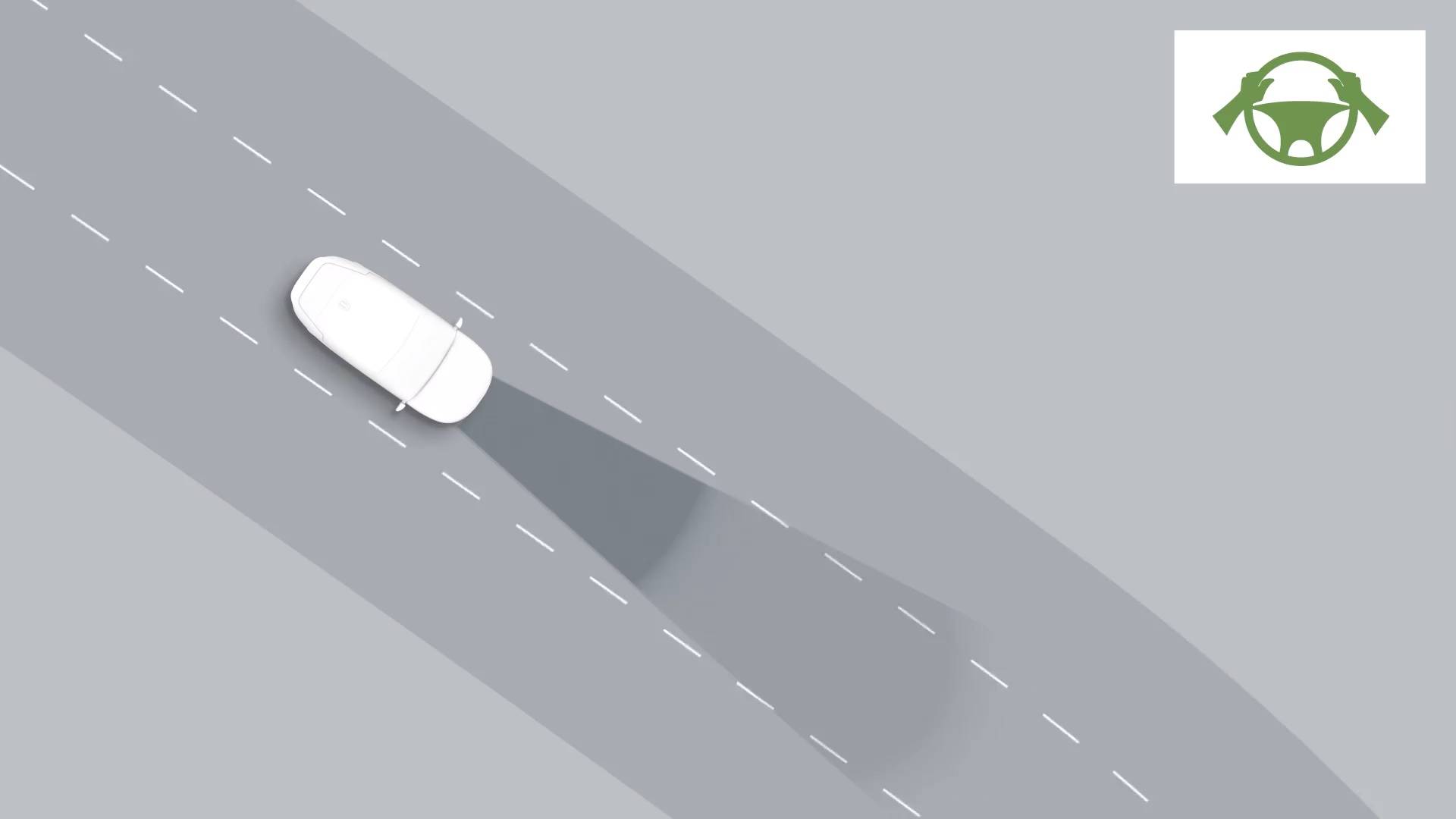 Assistance active à la conduite sur autoroute (HDA2) avec détection des mains sur le volant (HOD).